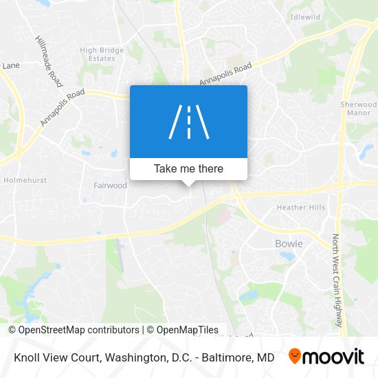 Mapa de Knoll View Court