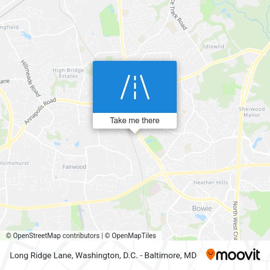 Mapa de Long Ridge Lane