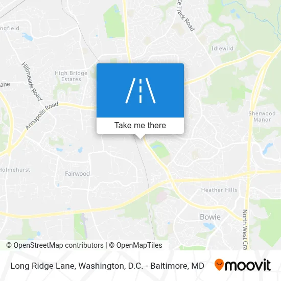 Long Ridge Lane map