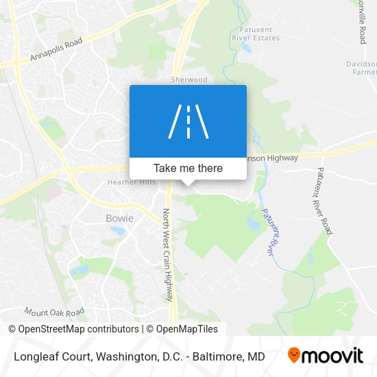 Mapa de Longleaf Court