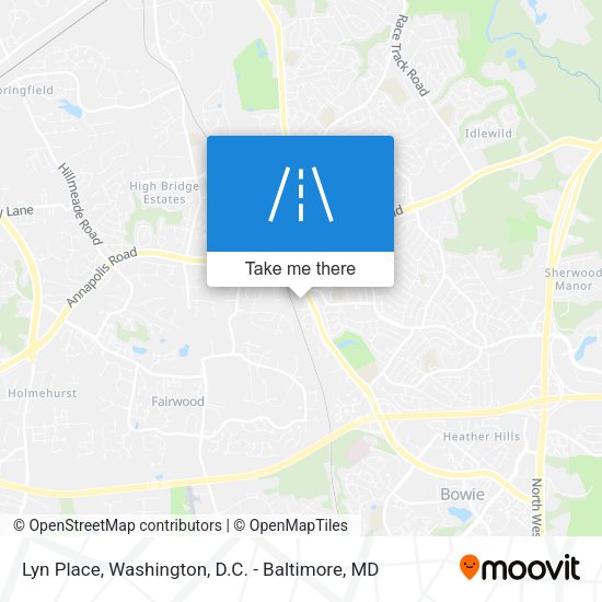 Lyn Place map