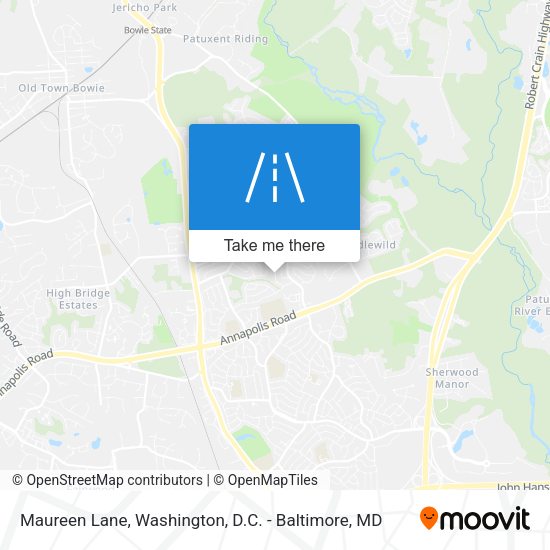 Maureen Lane map