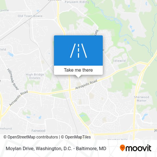 Mapa de Moylan Drive