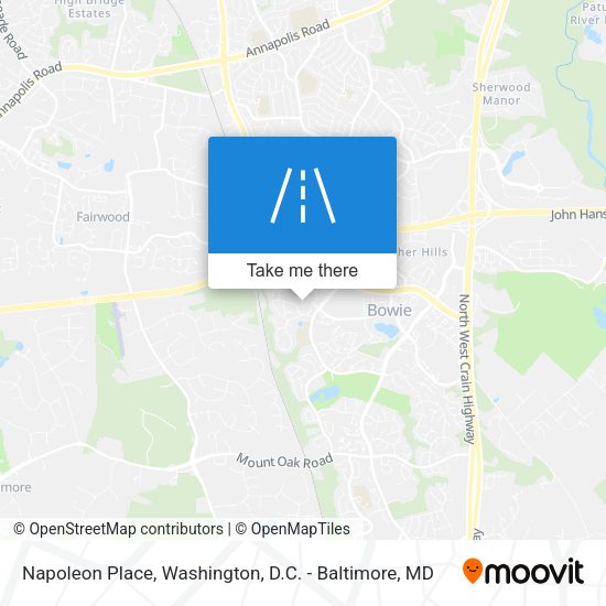 Mapa de Napoleon Place