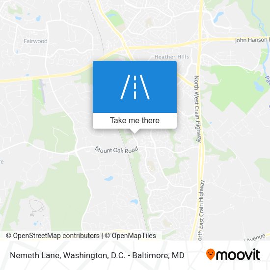 Nemeth Lane map