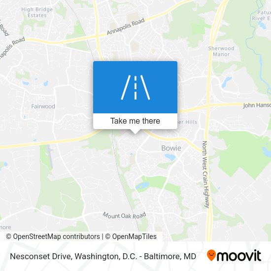 Nesconset Drive map