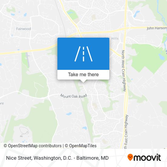 Nice Street map