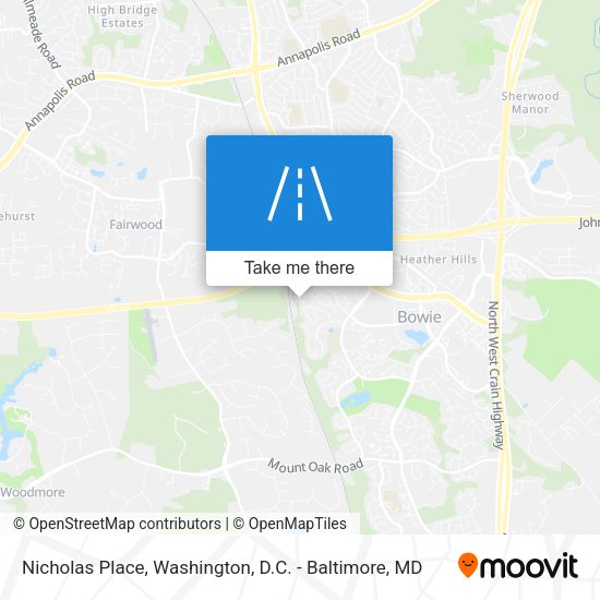 Nicholas Place map