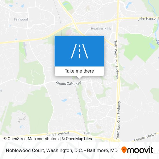Noblewood Court map