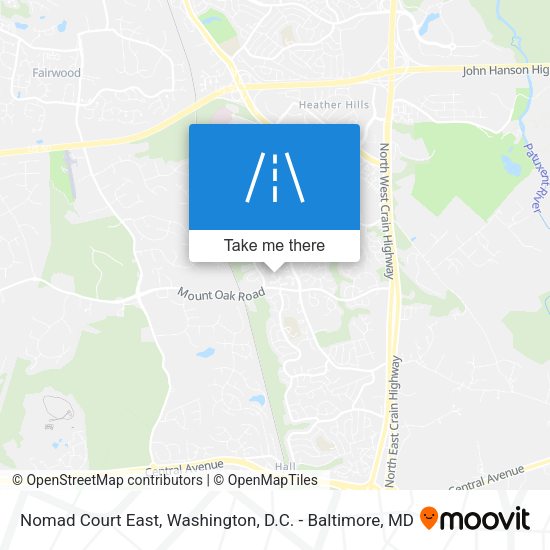 Mapa de Nomad Court East