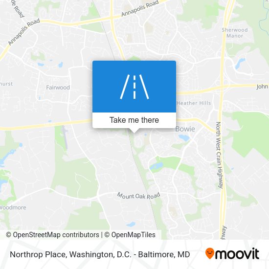 Northrop Place map