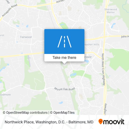 Northwick Place map