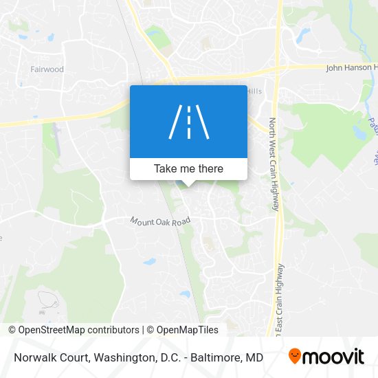 Norwalk Court map
