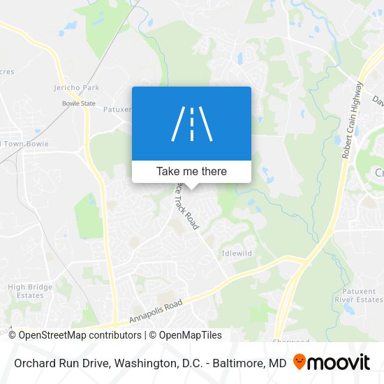 Mapa de Orchard Run Drive