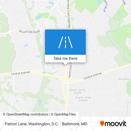 Patriot Lane map