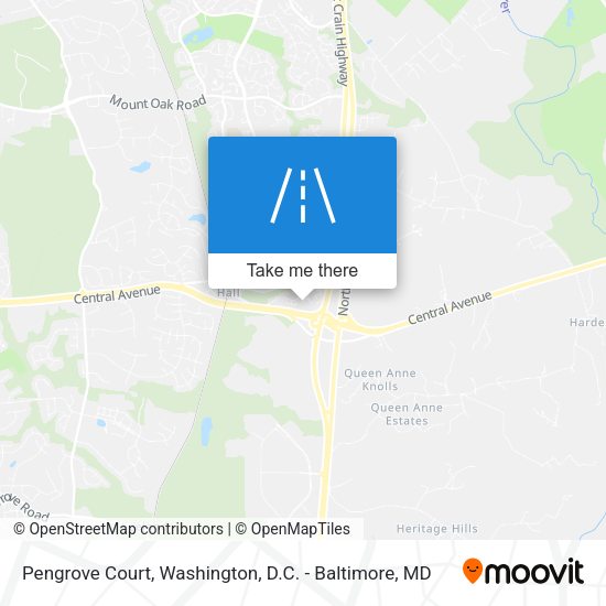 Mapa de Pengrove Court