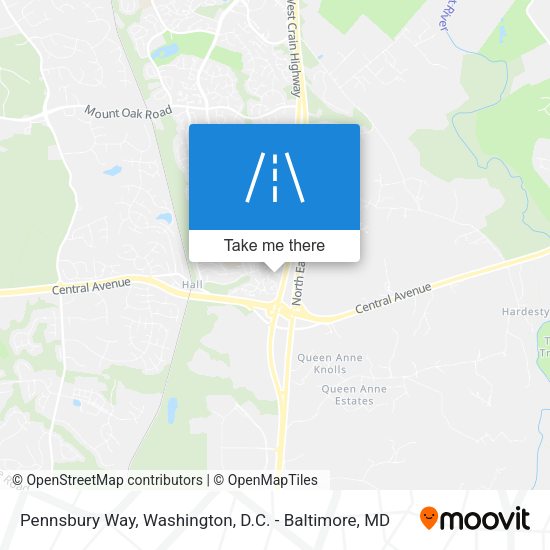 Mapa de Pennsbury Way