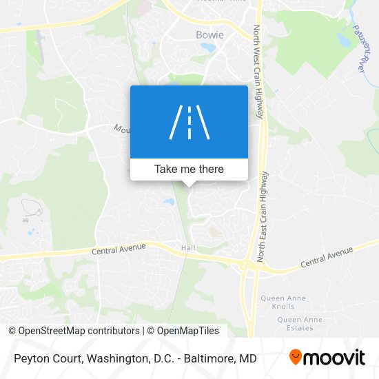 Peyton Court map