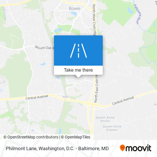 Philmont Lane map