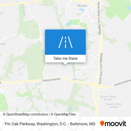 Mapa de Pin Oak Parkway