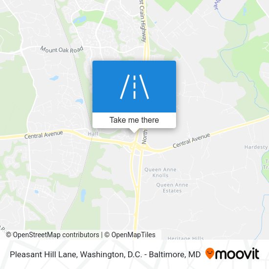 Pleasant Hill Lane map