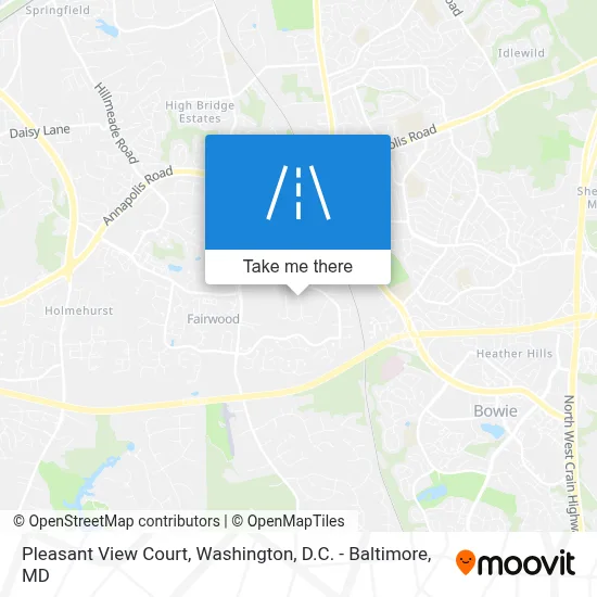 Pleasant View Court map