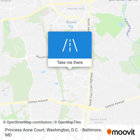 Princess Anne Court map