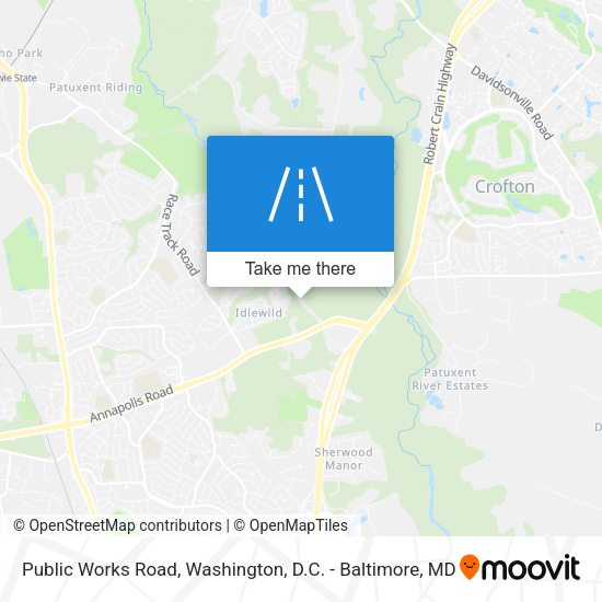 Mapa de Public Works Road