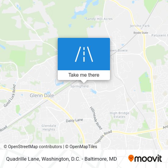 Quadrille Lane map