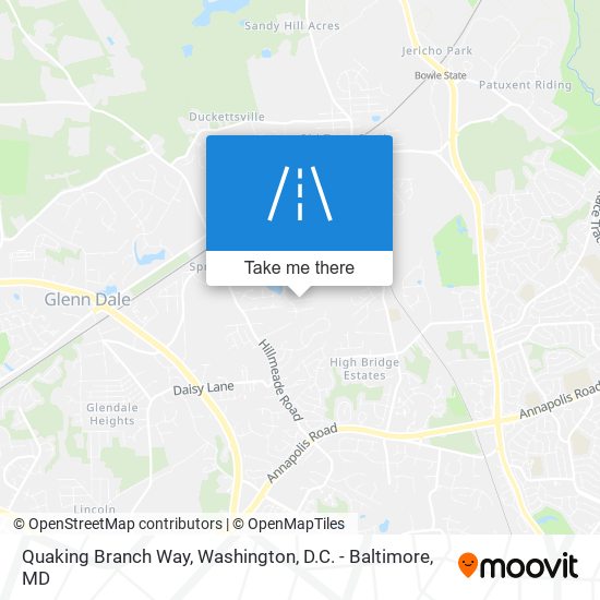 Mapa de Quaking Branch Way