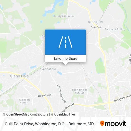 Quill Point Drive map