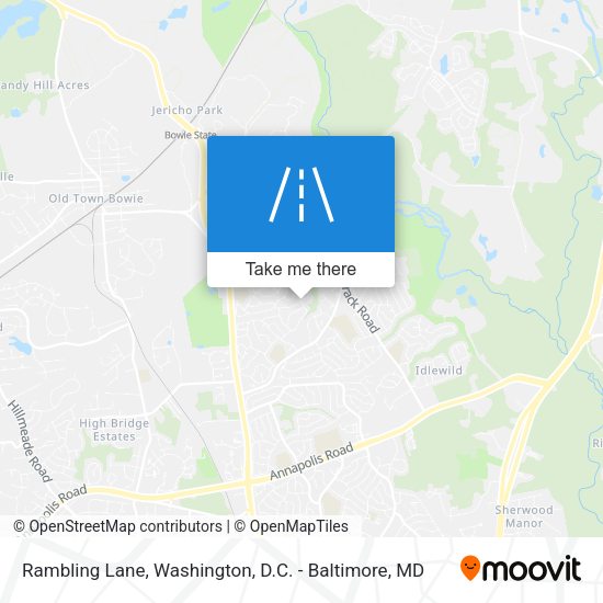 Mapa de Rambling Lane
