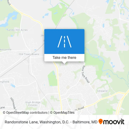 Randonstone Lane map