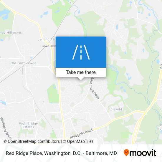 Mapa de Red Ridge Place