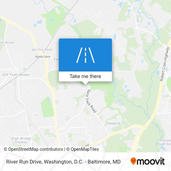 River Run Drive map