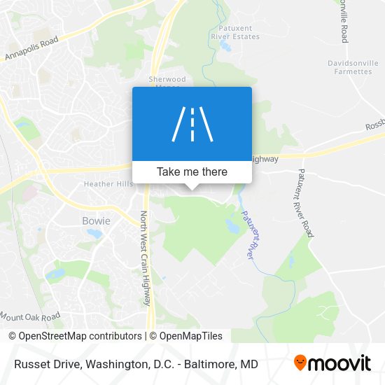 Mapa de Russet Drive