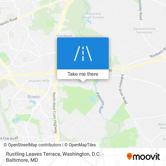 Rustling Leaves Terrace map