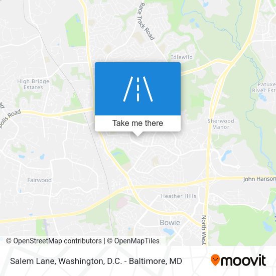 Salem Lane map