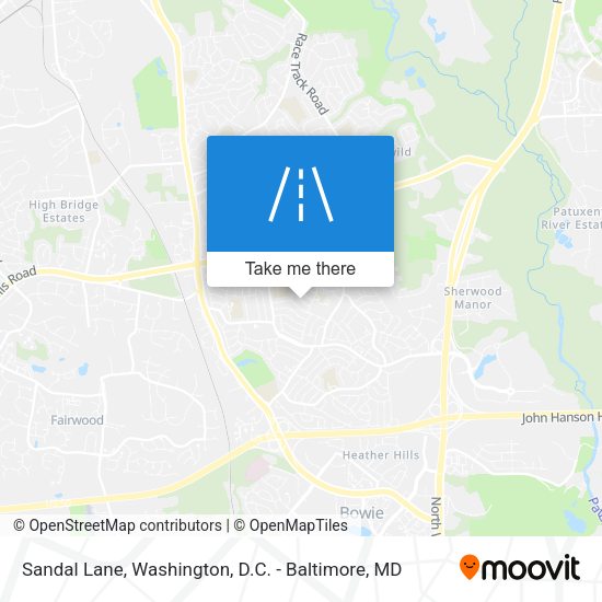 Mapa de Sandal Lane