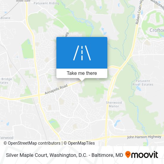 Silver Maple Court map