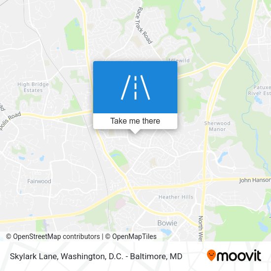 Mapa de Skylark Lane