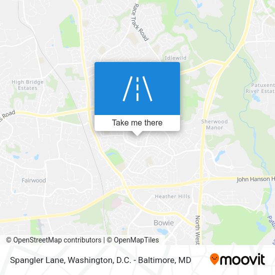 Mapa de Spangler Lane