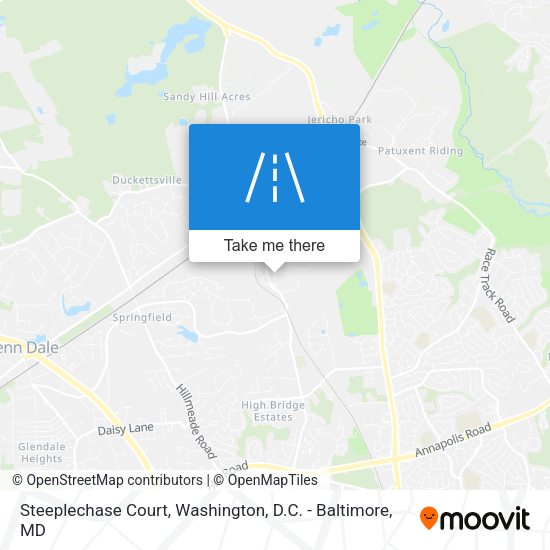 Steeplechase Court map