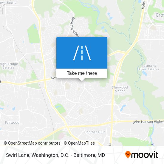 Swirl Lane map