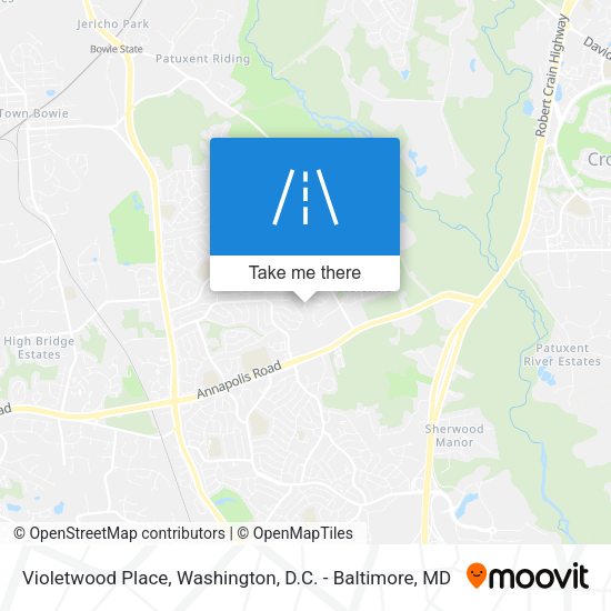 Mapa de Violetwood Place