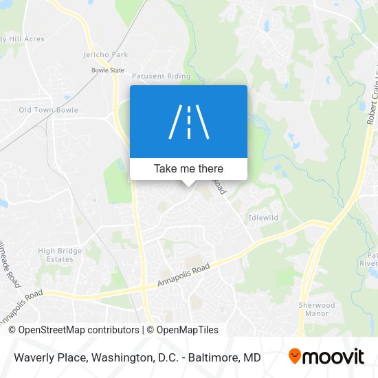 Waverly Place map