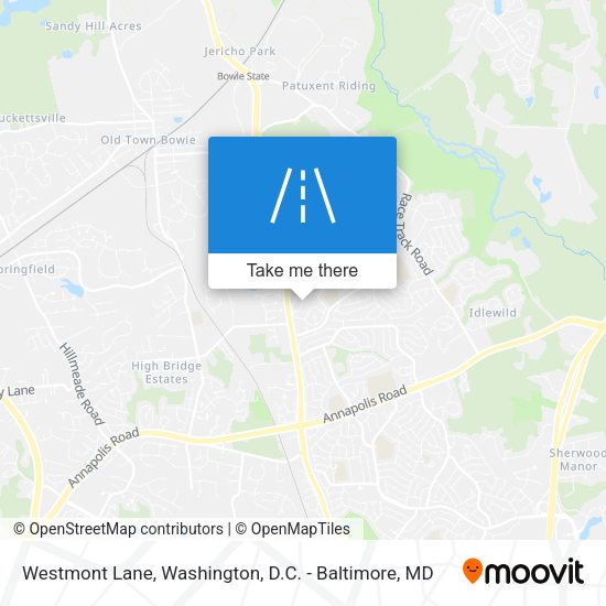 Westmont Lane map