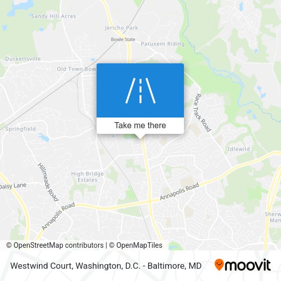 Westwind Court map