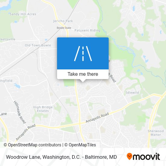Woodrow Lane map