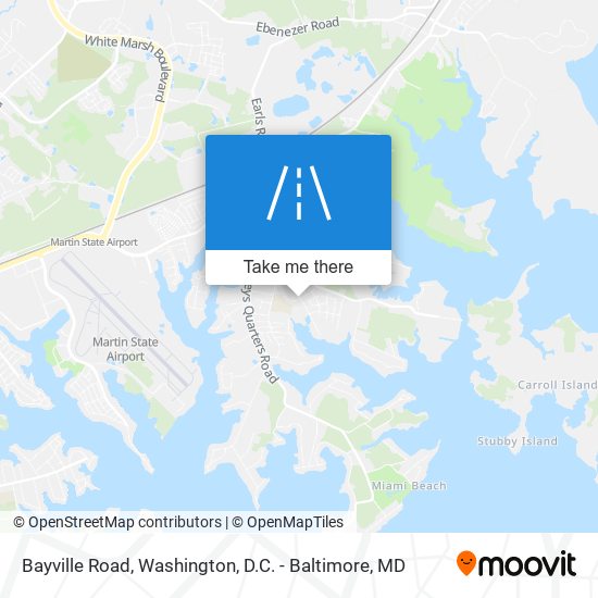 Bayville Road map